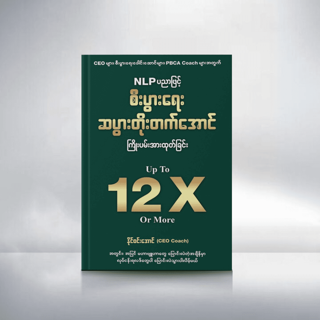 NLP ပညာဖြင့် စီးပွားရေး ဆပွားတိုးတက်အောင် ကြိုးပမ်းအားထုတ်ခြင်း